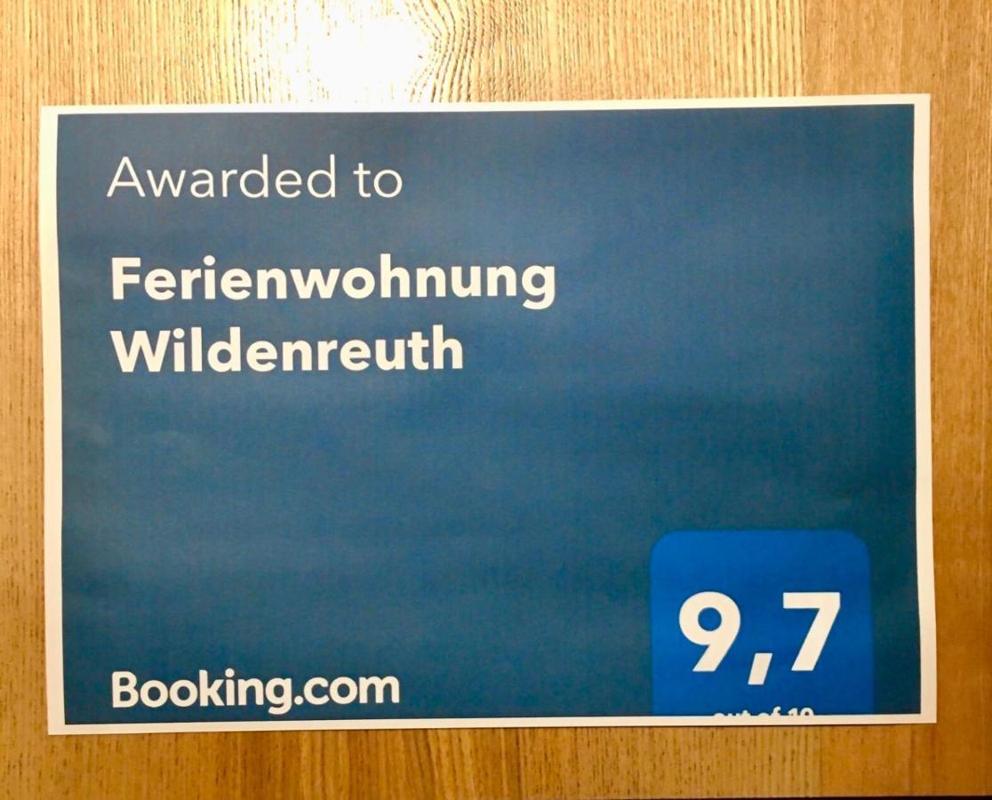 Ferienwohnung Wildenreuth Weidenberg Exterior foto